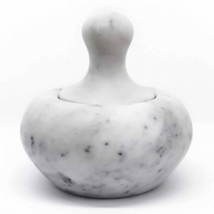 Nötknäpparstöt i Carrara White Marble Tillverkad i Italien - Cullio Viadurini