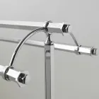 Vintage mässingsställ för handdukshängare för badrum tillverkat i Italien – Aristide Viadurini