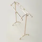 Vintage mässingshanddukshängare i mässing tillverkad i Italien - Aristide Viadurini