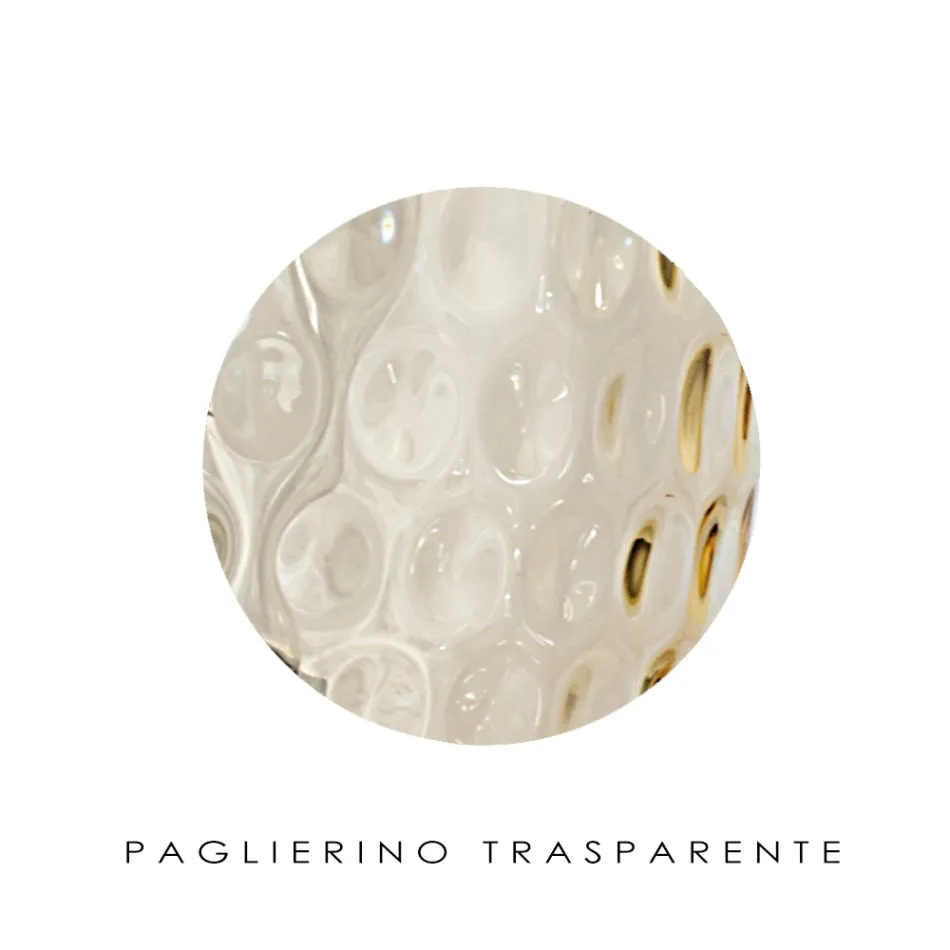 Golvlampa i hölje eller transparent glas Tillverkad i Italien - Sibilla Viadurini