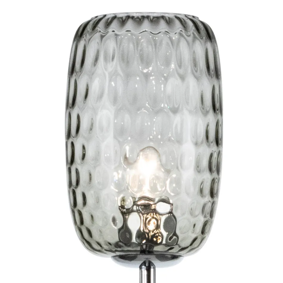 Golvlampa i hölje eller transparent glas Tillverkad i Italien - Sibilla Viadurini