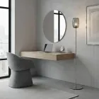 Golvlampa i hölje eller transparent glas Tillverkad i Italien - Sibilla Viadurini