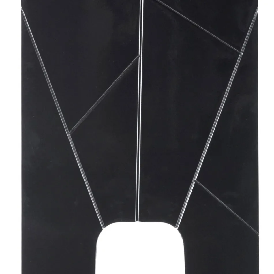 Golvlampa av trä och Grilli Zarafa designtyg tillverkat i Italien Viadurini