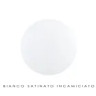 Modern golvlampa i handblåst venetianskt glas - snö Viadurini