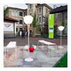 Rose Shaped Modern Design Outdoor Golvlampa - Baby Love från Myyour Viadurini