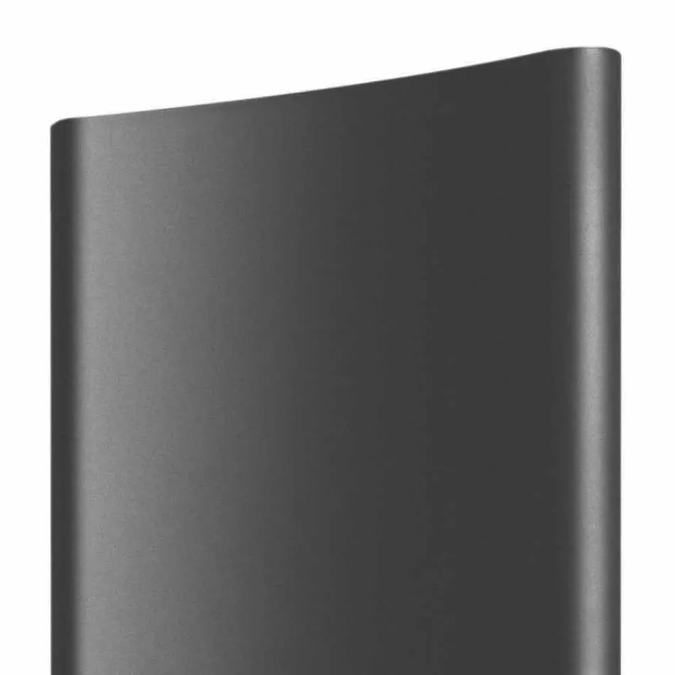 Elektrisk strålningsplatta Modern väggkylare upp till 1000 W - böjd Viadurini