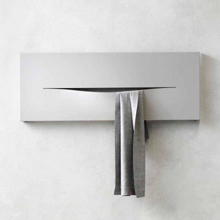 Horisontell design hydraulisk strålningsplatta i stål upp till 820 W - skär Viadurini