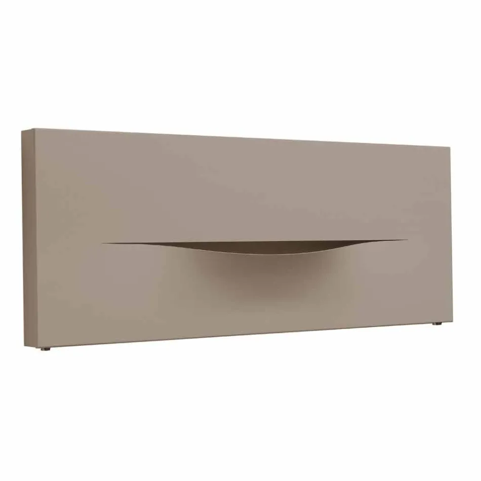 Horisontell design hydraulisk strålningsplatta i stål upp till 820 W - skär Viadurini