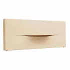 Horisontell design hydraulisk strålningsplatta i stål upp till 820 W - skär Viadurini