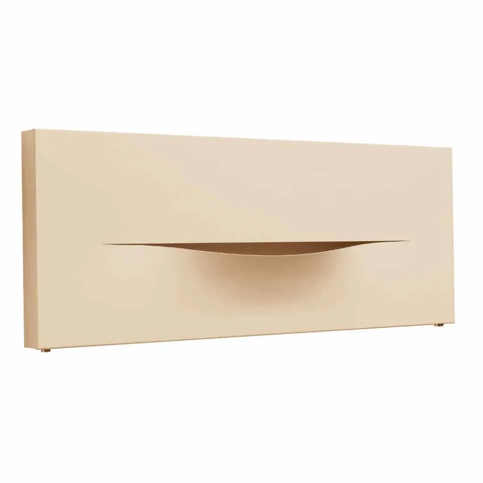 Horisontell design hydraulisk strålningsplatta i stål upp till 820 W - skär Viadurini