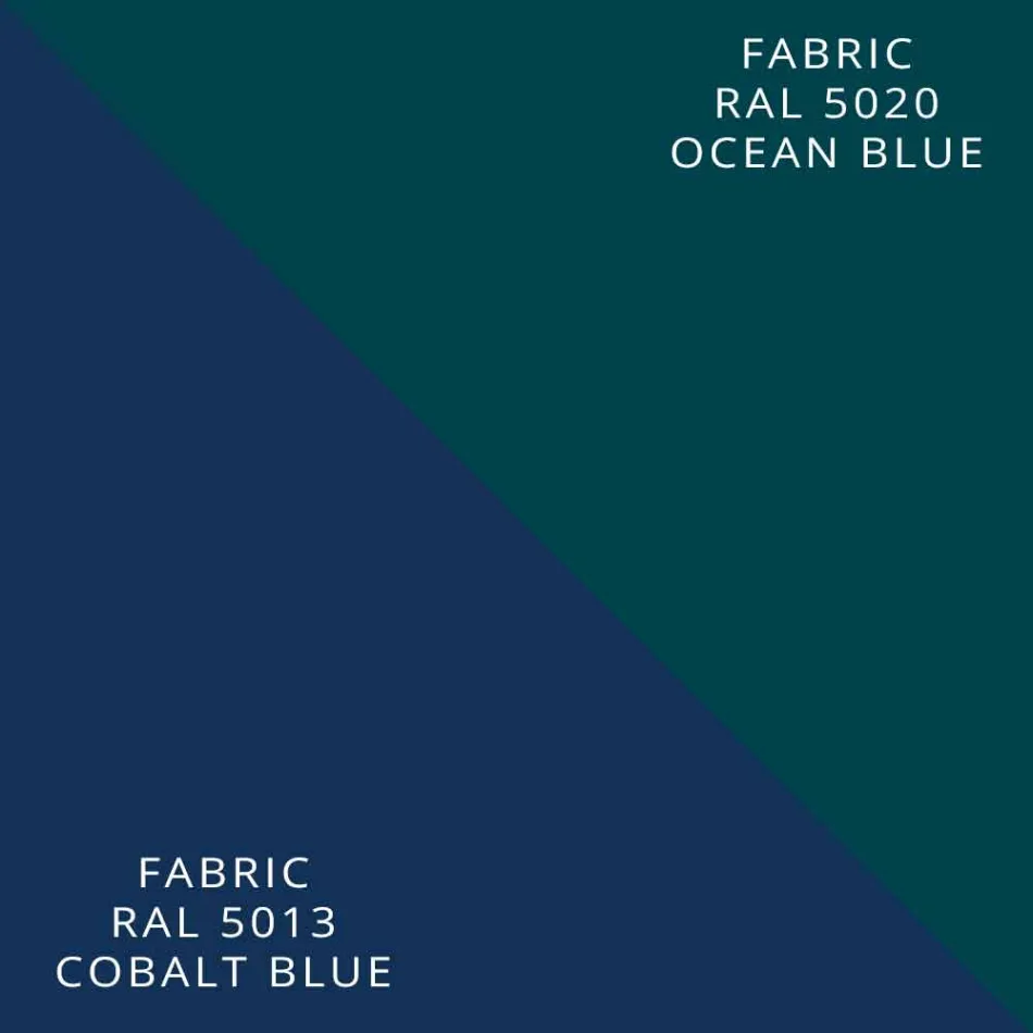 Strålningsplatta i aluminium och elektrisk och färgad tygdesign 150 W - Sam Viadurini