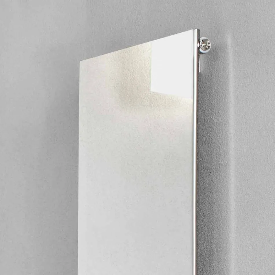 Vertikal strålningsplatta i rostfritt stål Reflex modern design vid 510 W - is Viadurini