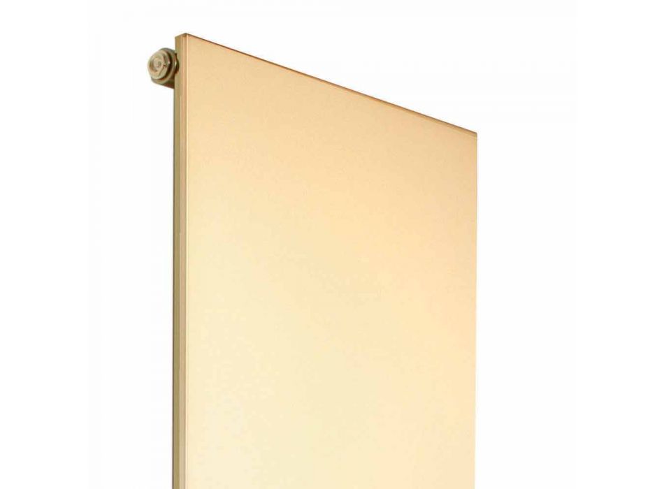 Vertikal strålningsplatta i guld Modern design Fin upp till 595 W - is Viadurini