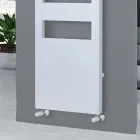 Blandad kolstål värmeplatta tillverkad i Italien - kanderad Viadurini