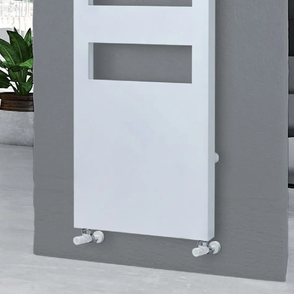 Blandad kolstål värmeplatta tillverkad i Italien - kanderad Viadurini