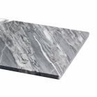 Serveringsplattor i Carrara och Bardiglio marmor Tillverkad i Italien, 2 delar - ärt Viadurini