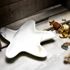 Modernt marmorfat i form av en sjöstjärna som tillverkas i Italien - Ticcio Viadurini