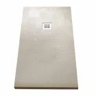 Modernt rektangulärt duschfack 160x80 i steneffektharts - Domio Viadurini