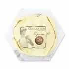 Sexkantig designplatta i vit Carrara-marmor tillverkad i Italien - Sintia Viadurini