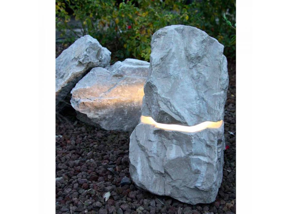 Sten ljusstark LED i Fior di Pesco Carnico Soft, enda stycke Viadurini