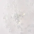 Taklampa i metall och kristall med 6 ljuskällor för sofistikerad stil – Orchidea Viadurini