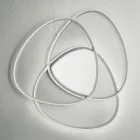 Taklampa LED Vägglampa i Guld eller Silver Finish Metall - Rosella Viadurini