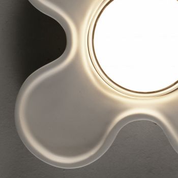 Artisan taklampa i keramik och aluminium tillverkad i Italien - Toscot Clover