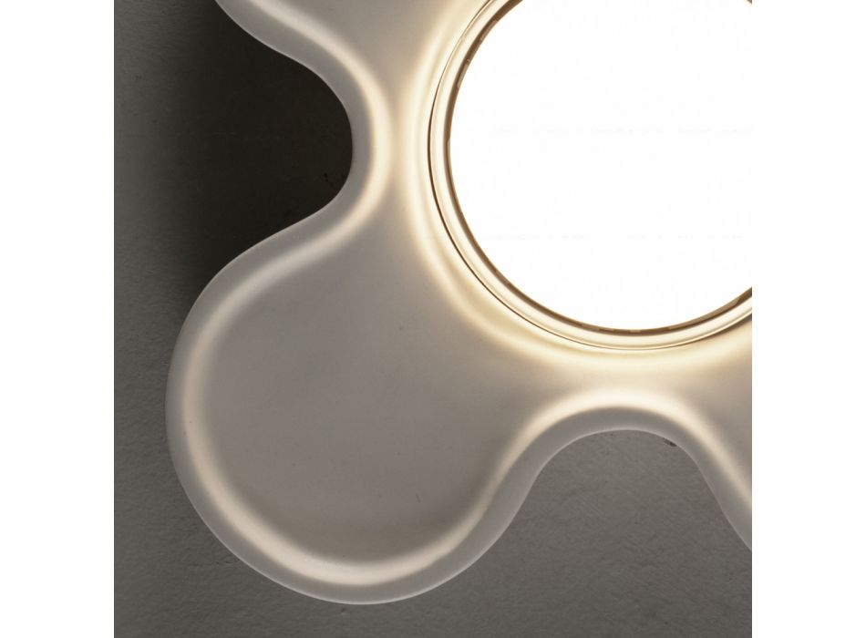 Artisan taklampa i keramik och aluminium tillverkad i Italien - Toscot Clover
