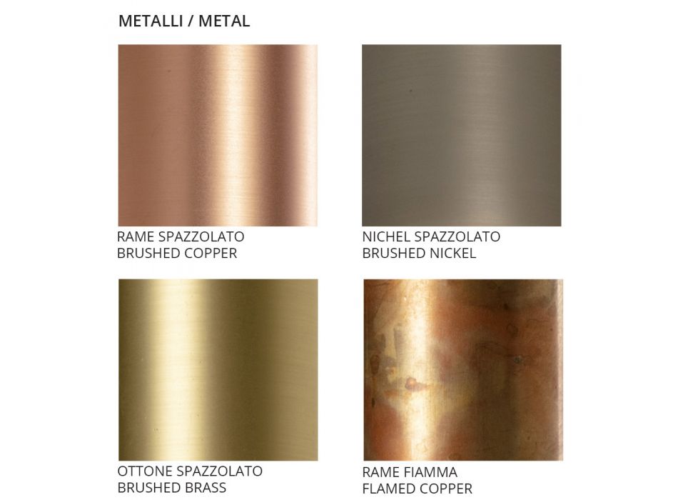 Artisan taklampa i keramik och metall tillverkad i Italien - Toscot Match Viadurini