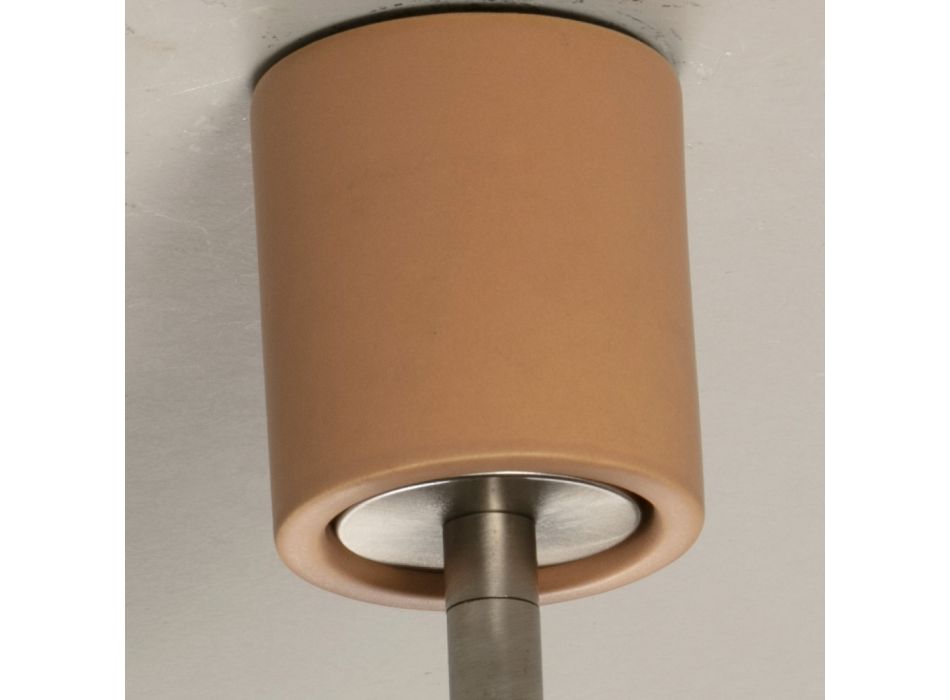 Artisan taklampa i keramik och metall tillverkad i Italien - Toscot Match