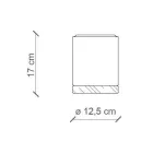 Nordic Style Artisan Trä och Keramik Taklampa - Nateca Viadurini