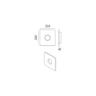 Handgjord taklampa i toskansk majolika tillverkad i Italien - Toscot Vivaldi Viadurini