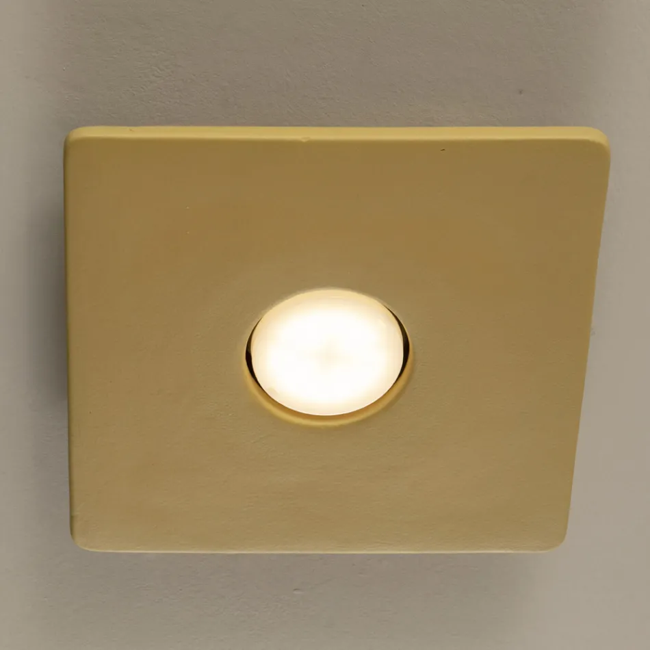 Handgjord taklampa i toskansk majolika tillverkad i Italien - Toscot Vivaldi Viadurini