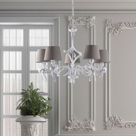 Vit LED-taklampa för att belysa moderna och prydliga utrymmen – Dalia Viadurini