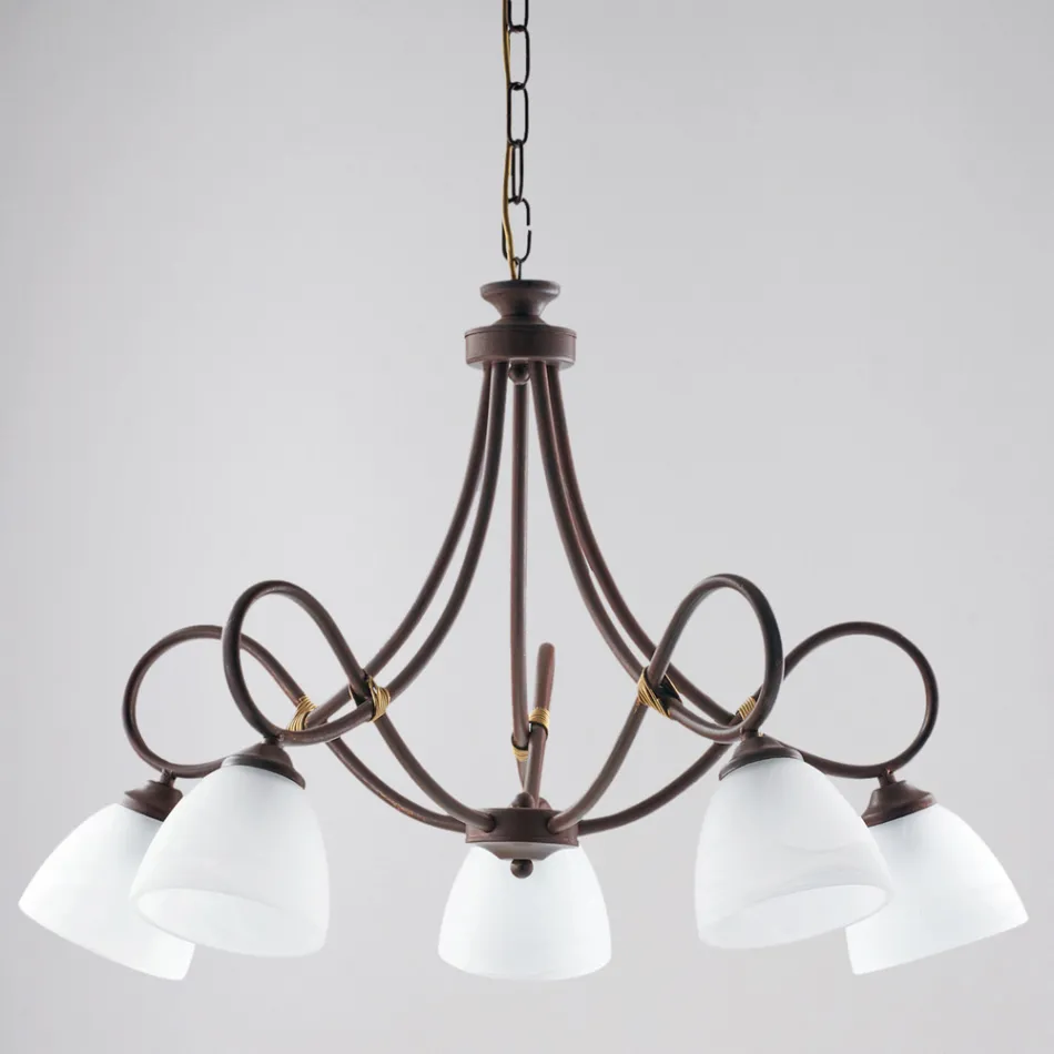 Vit LED-taklampa för elegant inomhusbelysning – Cosmo Viadurini