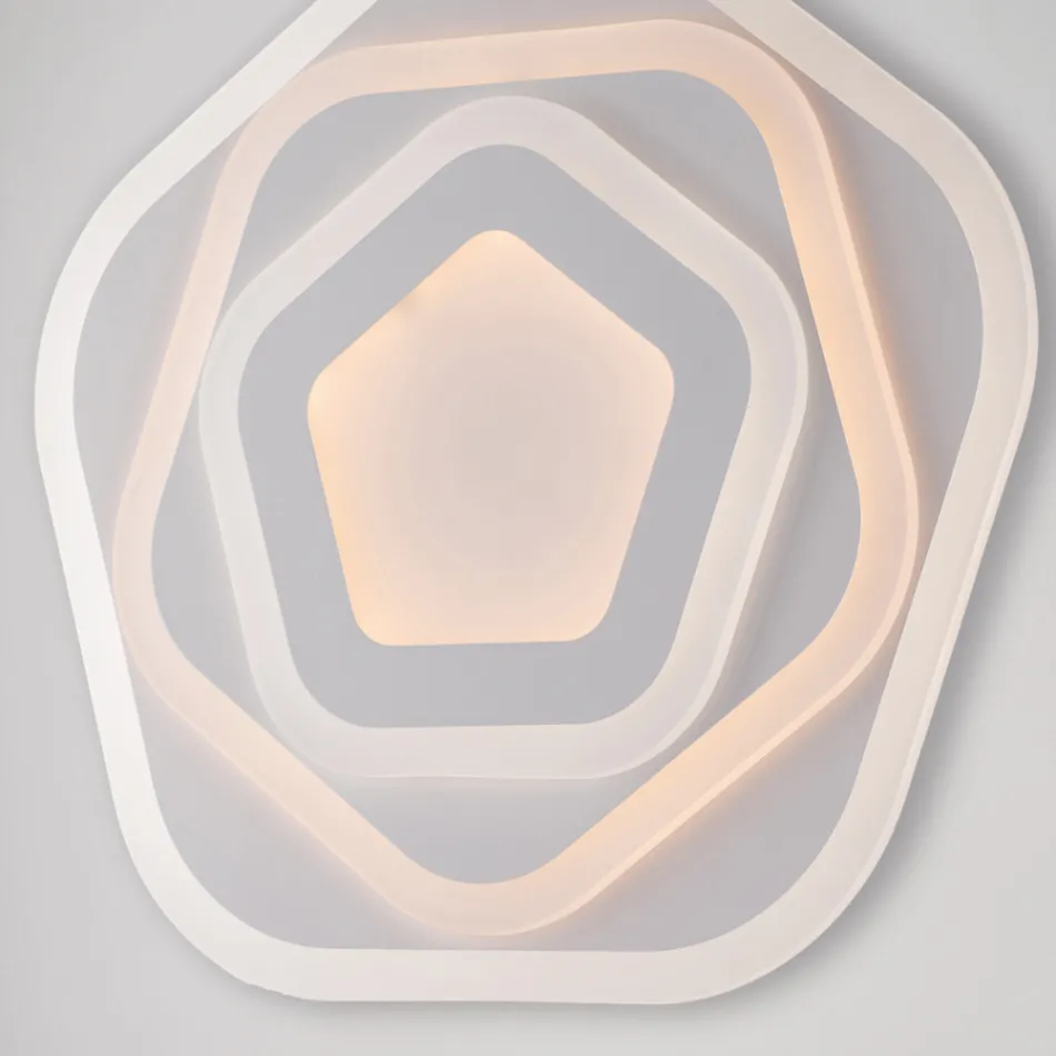 Vit LED-taklampa för inomhusbelysning - Vega Viadurini