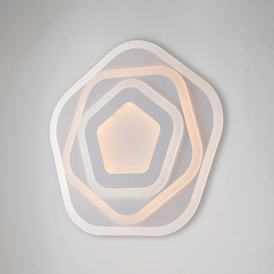 Vit LED-taklampa för inomhusbelysning - Vega Viadurini