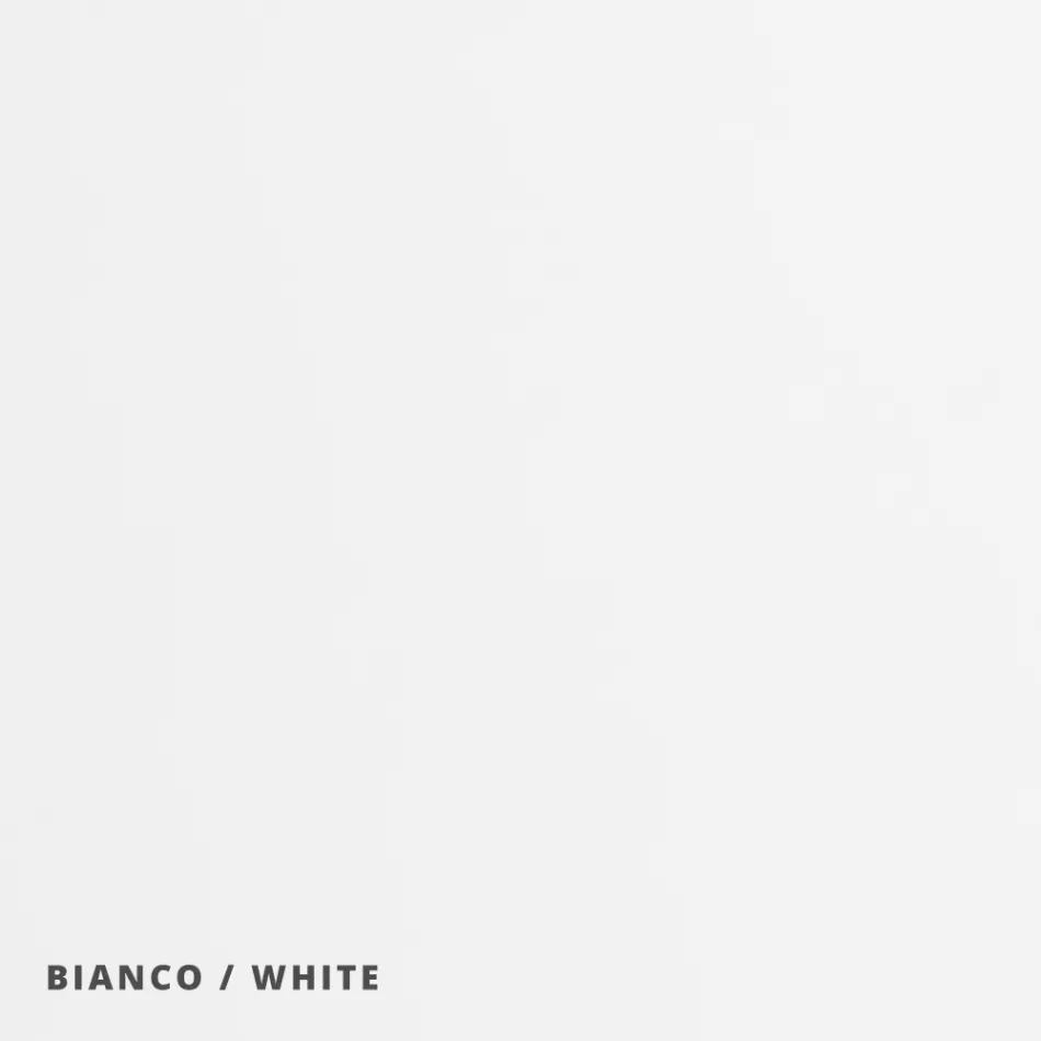 Taklampa med plan glasplatta med sänkningar - Kora Viadurini