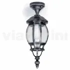 Utomhus taklampa i gjuten aluminium tillverkad i Italien, Anika Viadurini