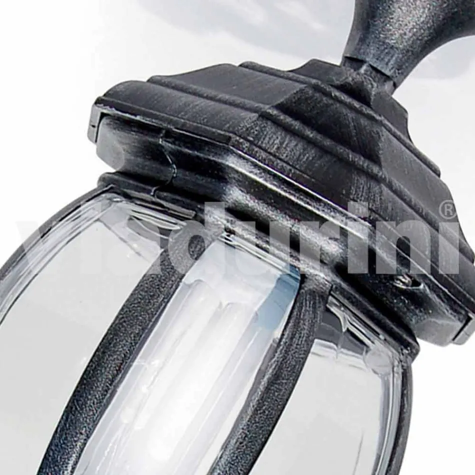 Utomhus taklampa i gjuten aluminium tillverkad i Italien, Anika Viadurini