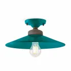 Taklampa Design tak keramik och mässing Cecilia Viadurini