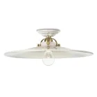 Plafond keramiska rustik tak Ferroluce Viadurini