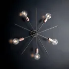 Järntaklampor Tillverkade i Italien för inredning - Nederländerna Viadurini