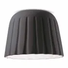 Vintage Design keramisk taklampa tillverkad i Italien - Ferroluce Madame Grès Viadurini