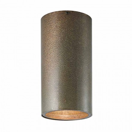 järn eller mässing taklampa industriell stil solrosor Il Fanale Viadurini