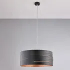 Taklampa i metall och glas för ett diffust, harmoniskt ljus – Melograno Viadurini