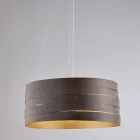 Taklampa i metall och glas för ett diffust, harmoniskt ljus – Melograno Viadurini