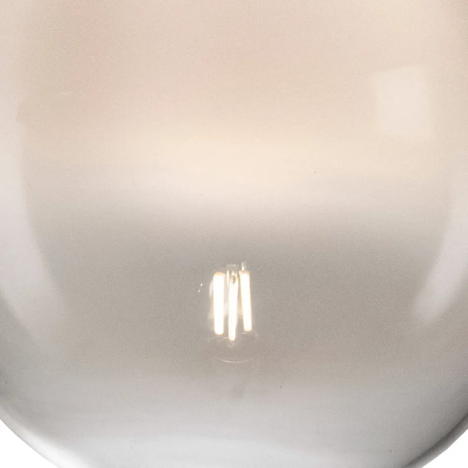 Liten taklampa i olika venetianska glasfinisher Tillverkad i Italien - Iride Viadurini