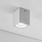 kvadrat taket för extern gips eller betong Nadir 3 Viadurini