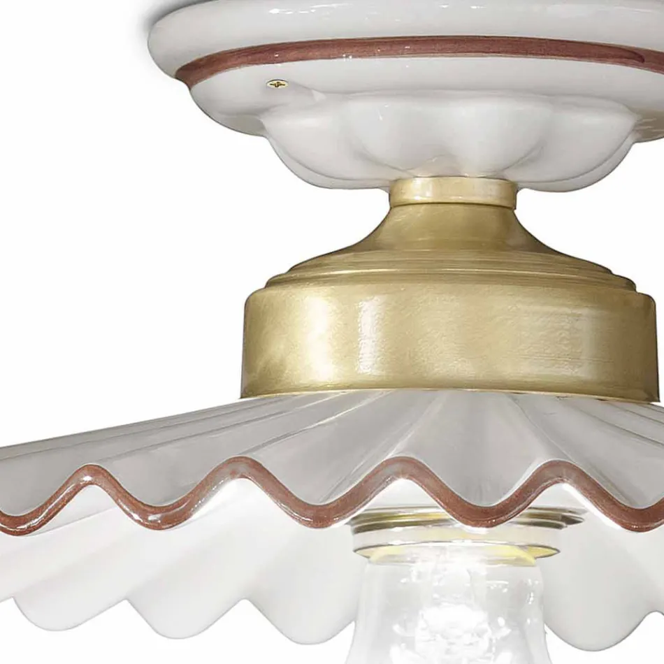 rustik tak keramiska tak Ferroluce L&#39;Aquila Viadurini